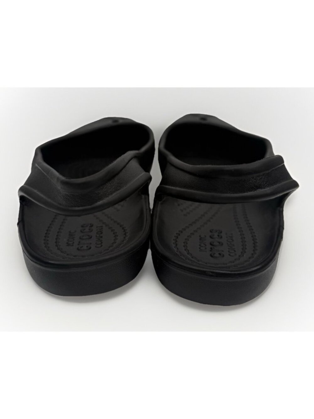 Crocs Olivia II Womens 8 Black Slingback Ballet Flats Comfort Casual Travel - Picture 5 of 11